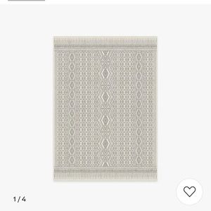 Ruggable 5x7 rug only no pad